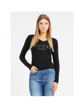 GUESS JERSEY W3BR24Z2NQ2_NG NEGRO (W)